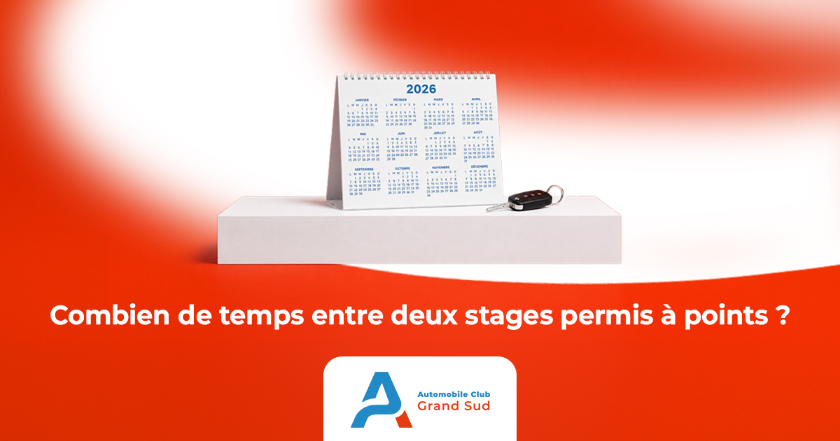 Combien de temps entre deux stages permis à points